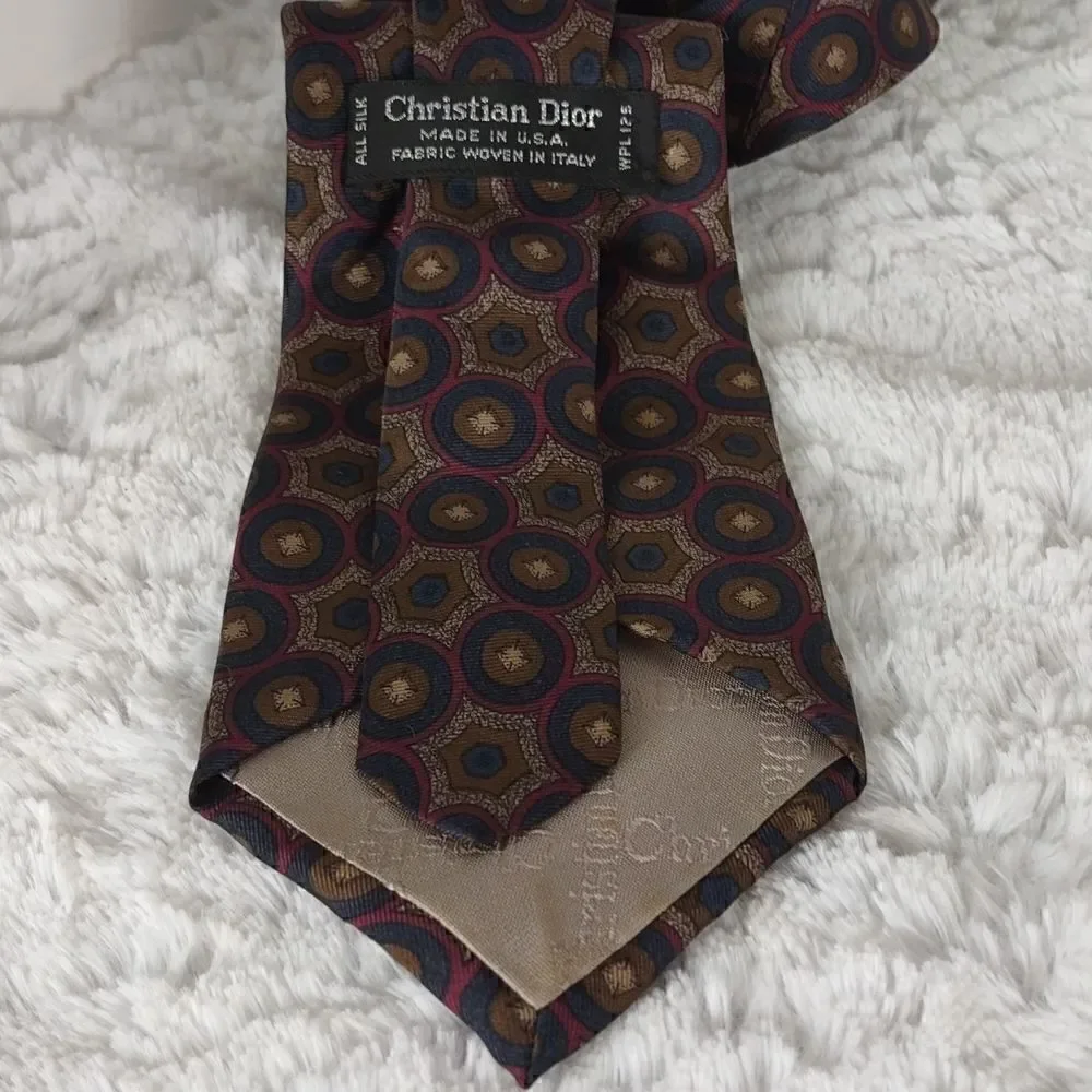 Christian Dior Silk Men's Neck Tie